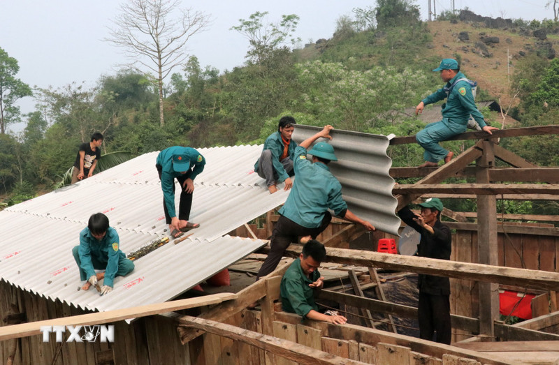 Tuyên Quang: Khẩn trương khắc phục hậu quả do mưa, dông lốc