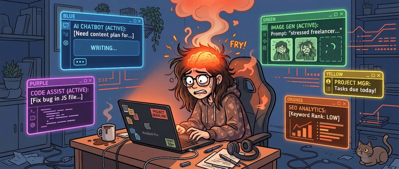 Khi công nghệ thông minh khiến não bộ quá tải