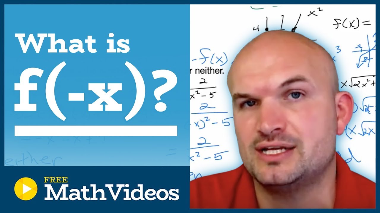 Algebraic: Even, odd, or neither functions