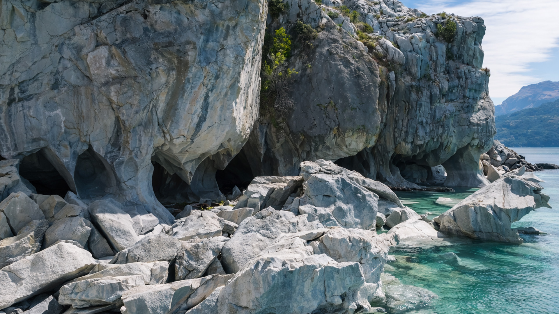How did water shape rock like this?