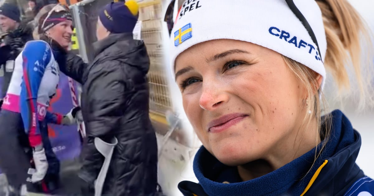 Legendaren Toini Rönnlunds vackra möte med Frida Karlsson