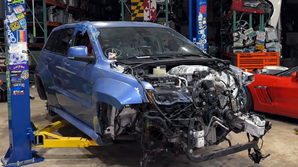What does it take to rebuild this SUV?