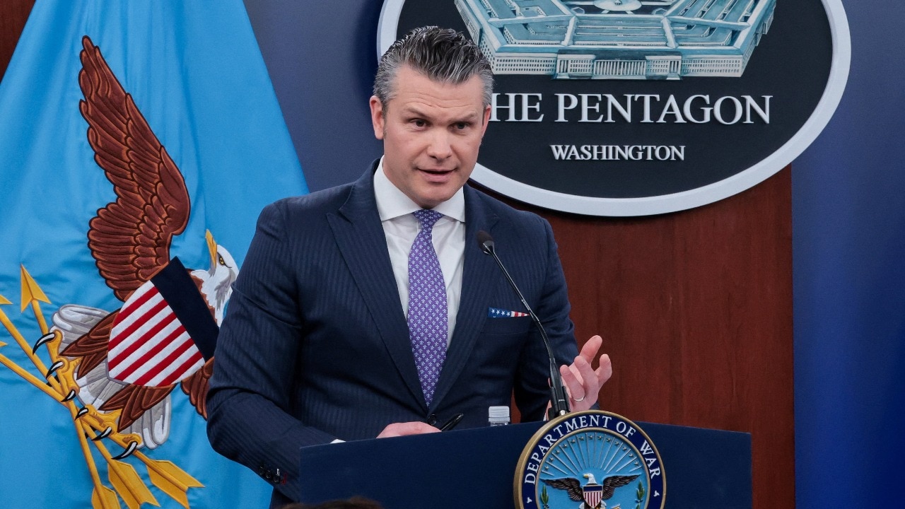 Make a deal or war will intensify: Hegseth says Iran's new regime ...