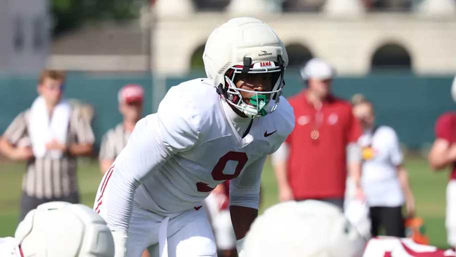 Which players are standing out this spring on Alabama's defensive front