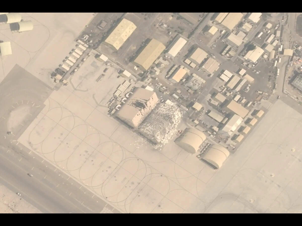 Satellite images reveal damage by Iran war