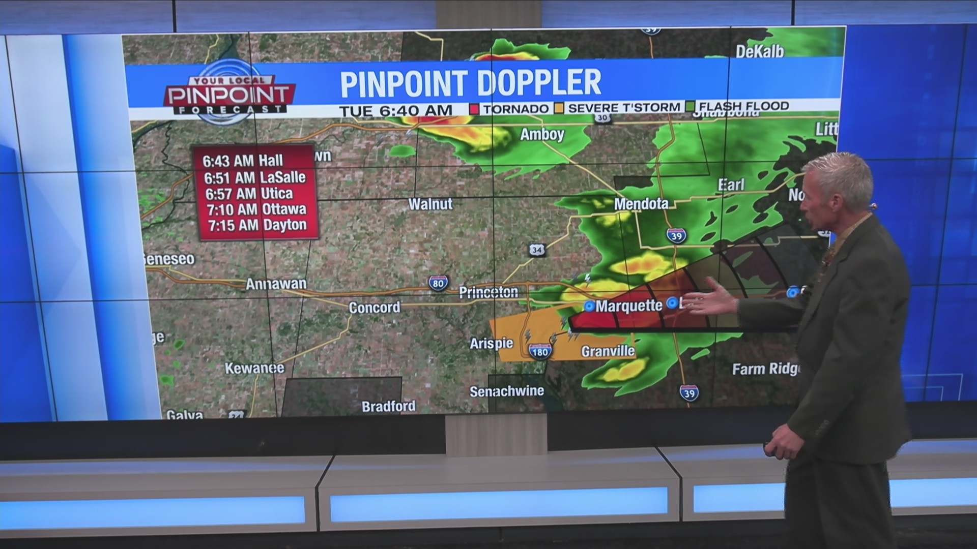 Heavy rain and some severe storms for the Quad Cities area