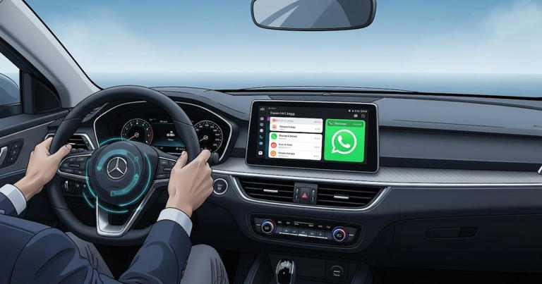 WhatsApp estrena app para CarPlay: así funciona en pantalla del coche