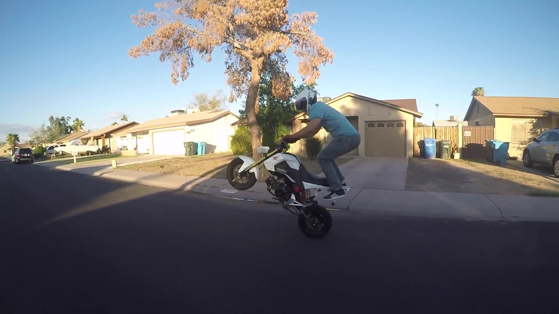 Motorcycle rider runs errands for friends and the tasks get ...