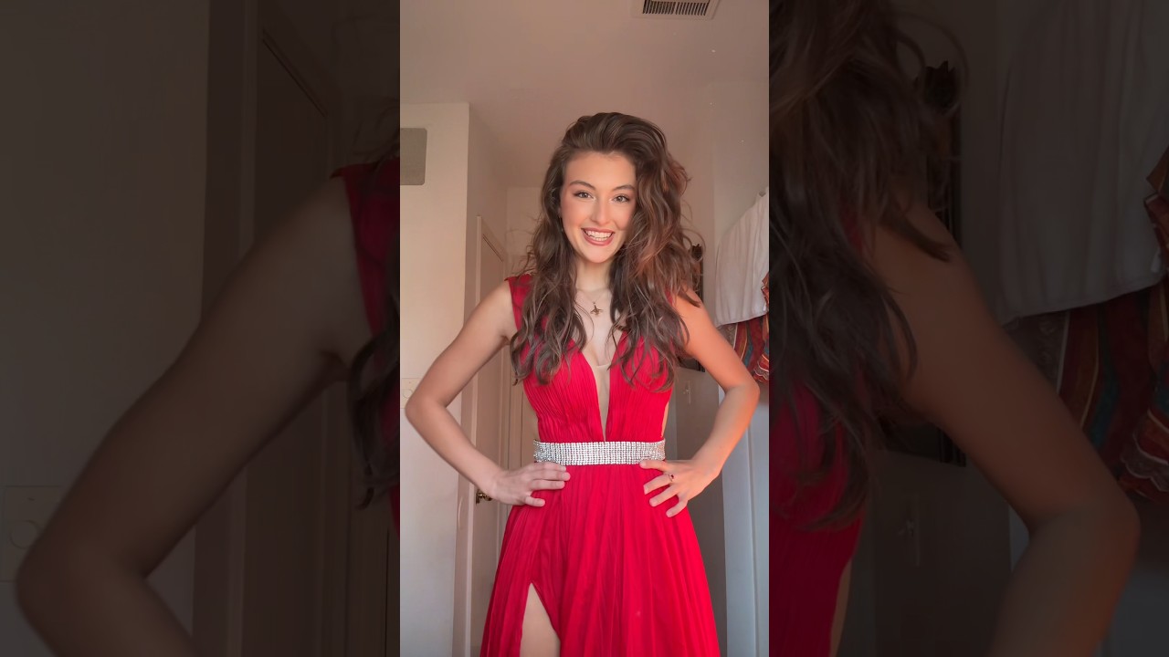 Model shares a before and after red carpet beauty moment