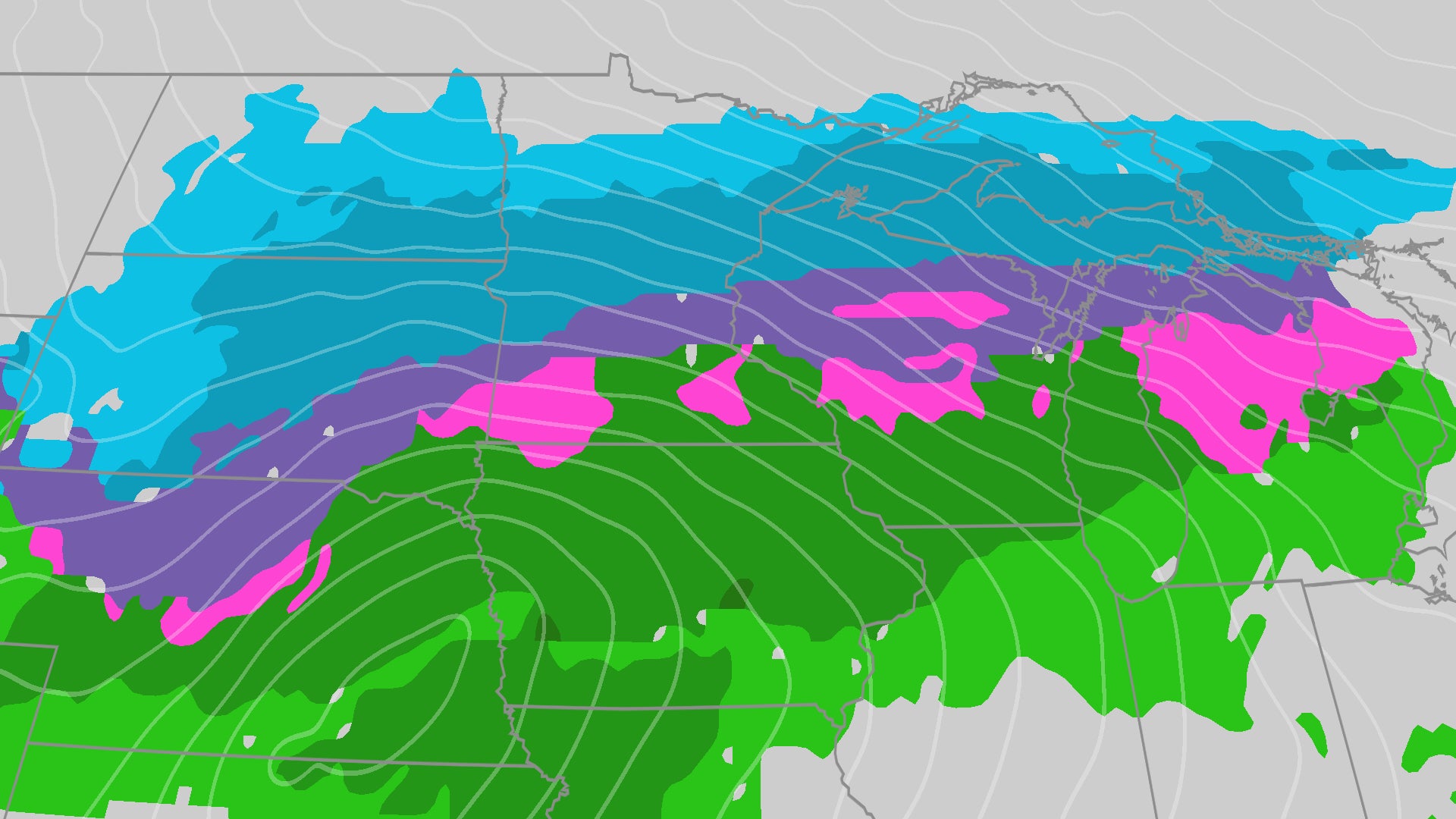 Spring snow, ice likely across Plains, Midwest, Great Lakes