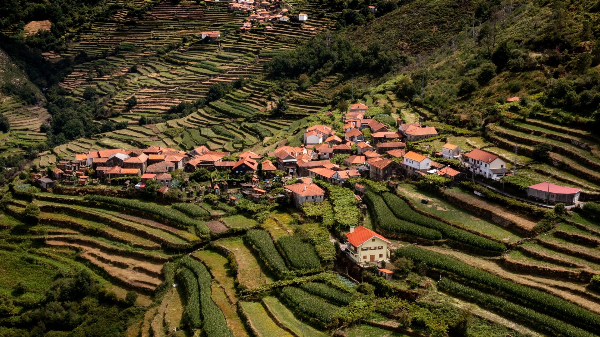 In Portugal, this charming village surrounded by lush terraces is ...