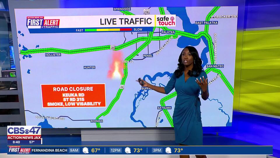 Smoke, low visibility closes Putnam County road