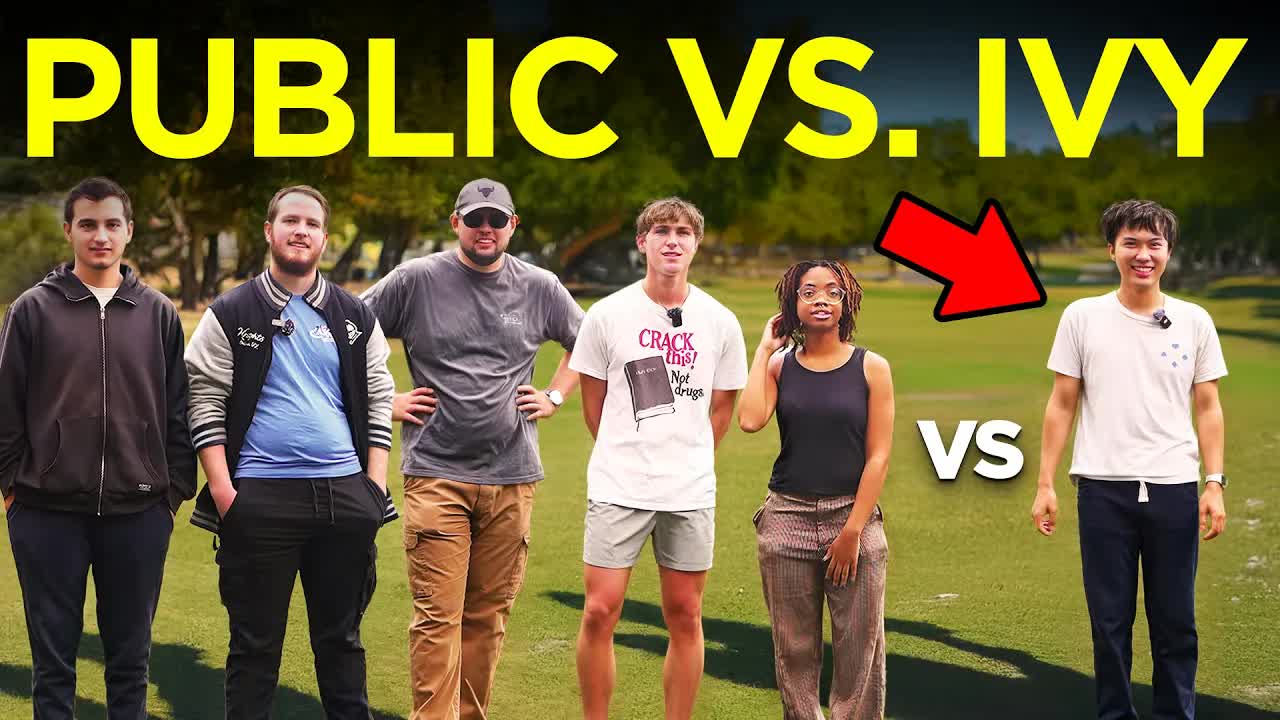 Ivy League student vs. public college quiz!