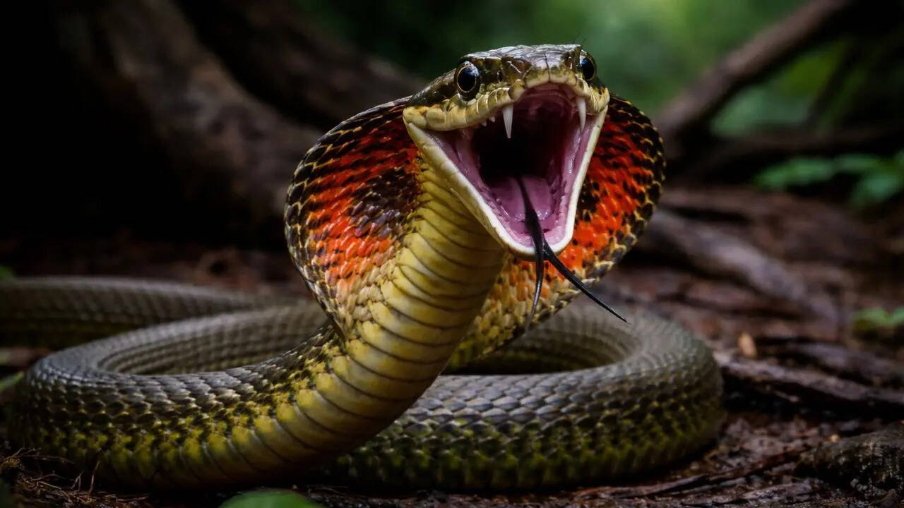 This snake survives by stealing poison from its prey: Scientists say it ...
