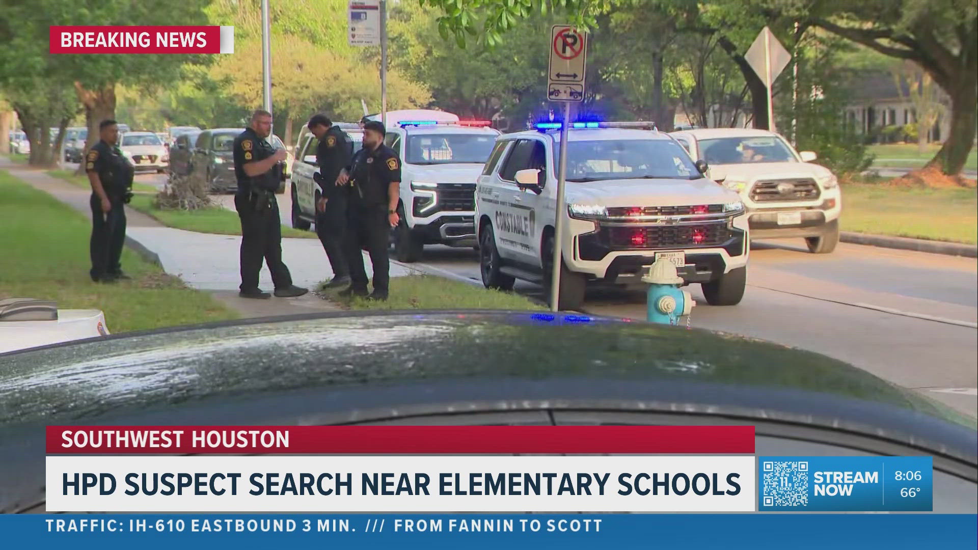 Deputies injured, suspect on the run after altercation blocks away from Parker Elementary, officials say<br><br>