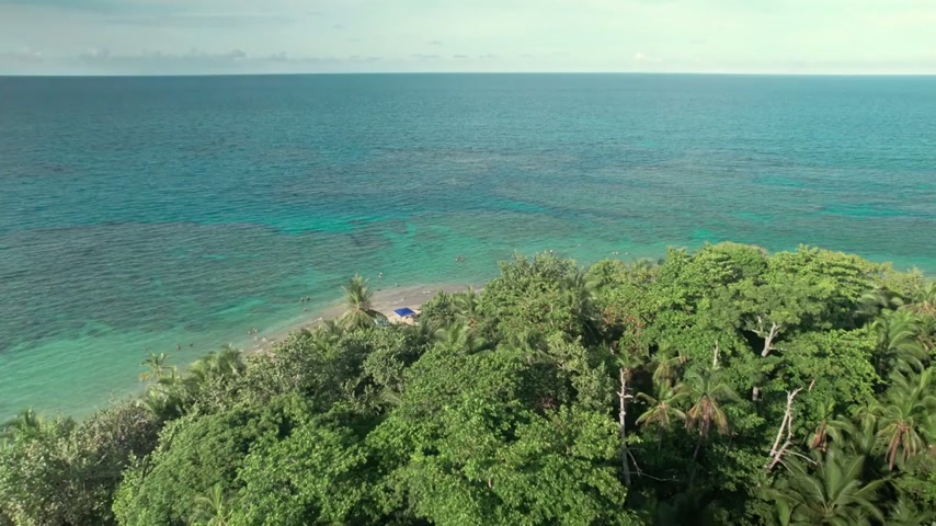 Punta Uva, Costa Rica: Drone tour of South Caribbean coast