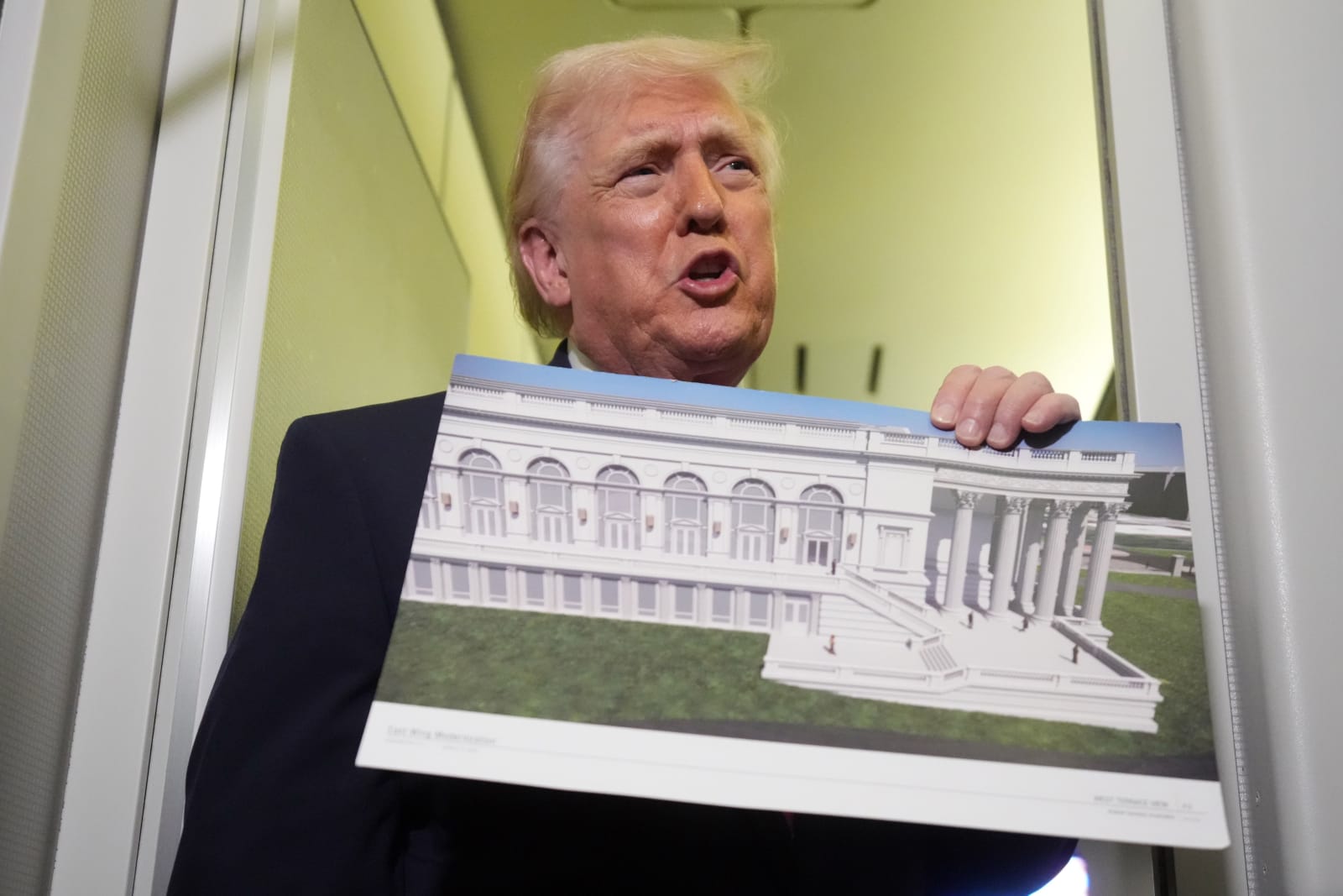 Trump: 'Massive complex' is going in under the ballroom