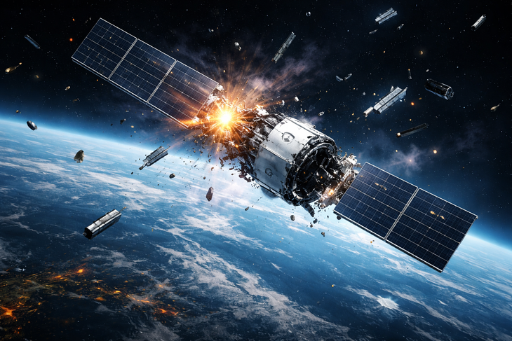 Vệ tinh Starlink của SpaceX phát nổ trên quỹ đạo, tạo hàng chục mảnh vỡ