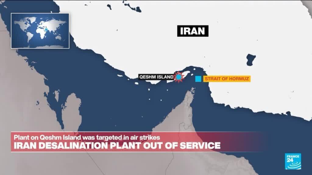 Iran desalination plant in the Strait of Hormuz out of service following strikes<br><br>