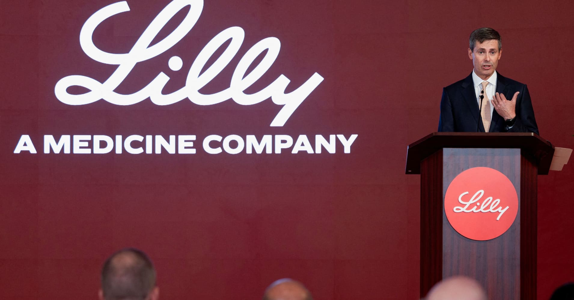 Eli Lilly CEO tells CNBC one-third of new GLP-1 pill patients are ...