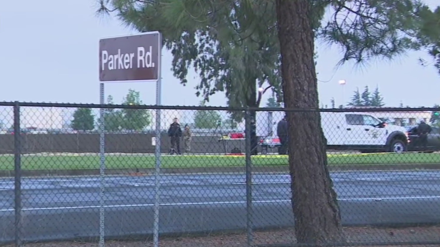 Crash near entrance of Travis Air Force Base