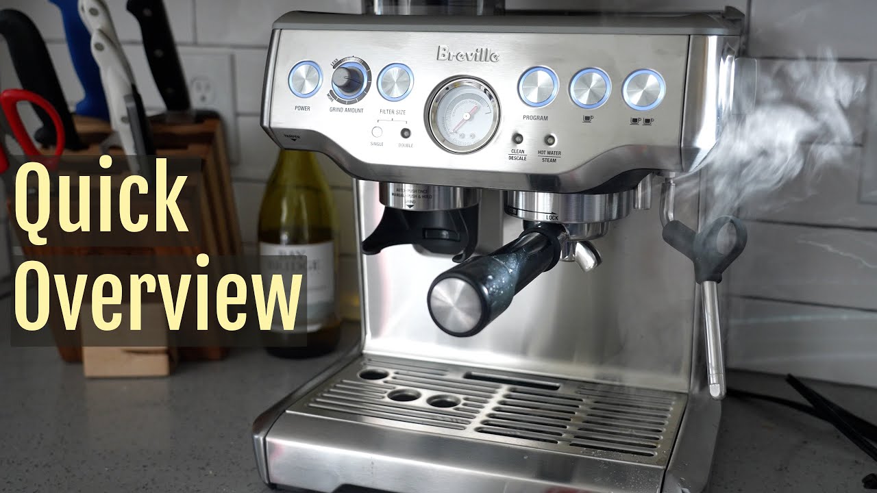 Quick Set Up and Overview - Breville Barista Espress Machine
