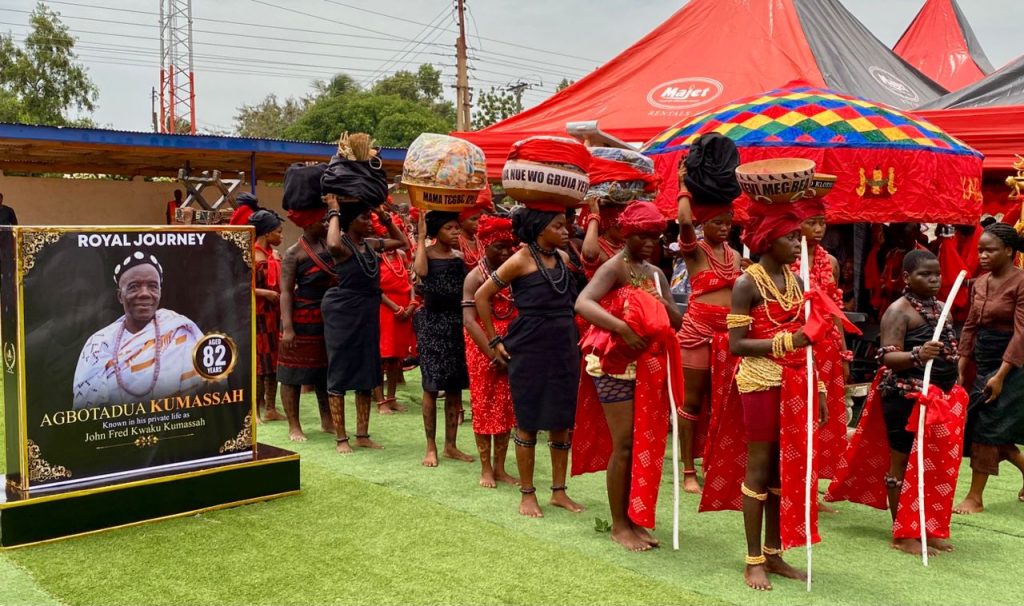 Anlo State bids solemn farewell to Agbotadua Kumassah