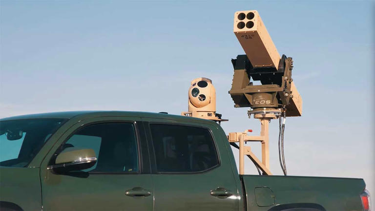 US Air Force 'Battle Lab' tests new defenses against small drones