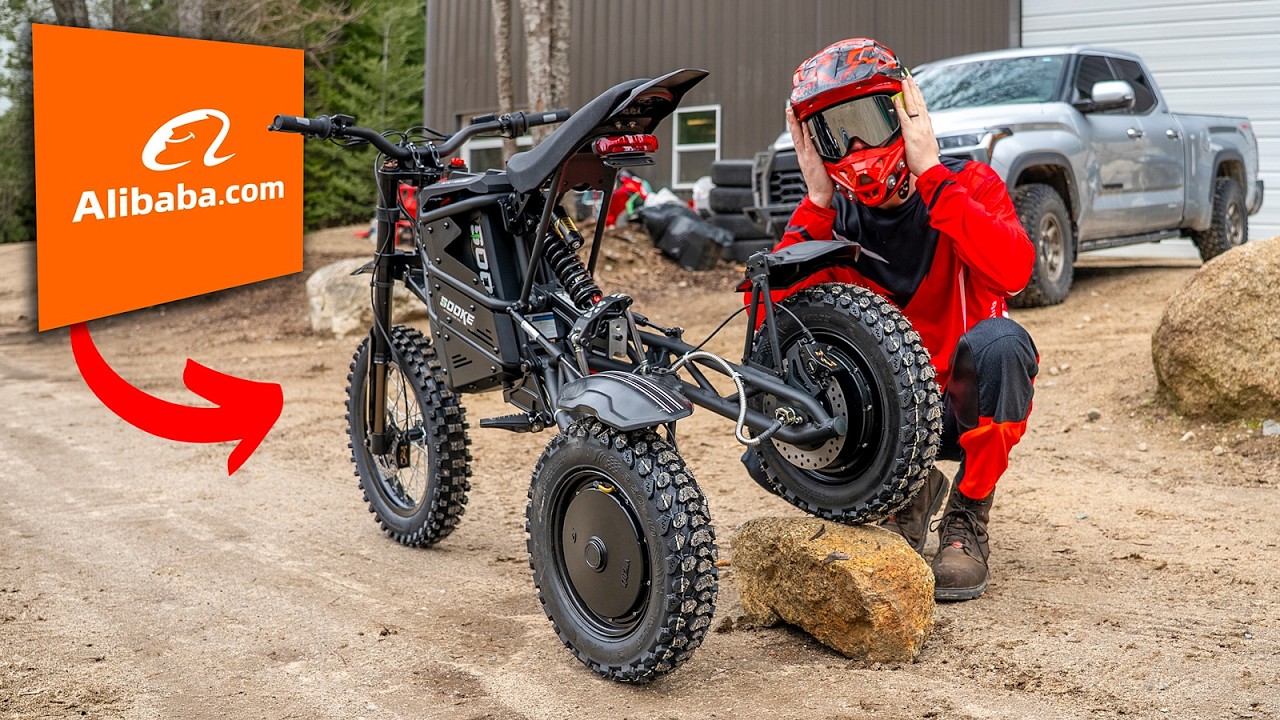 I bought a 3-wheeled dirt bike from Alibaba!