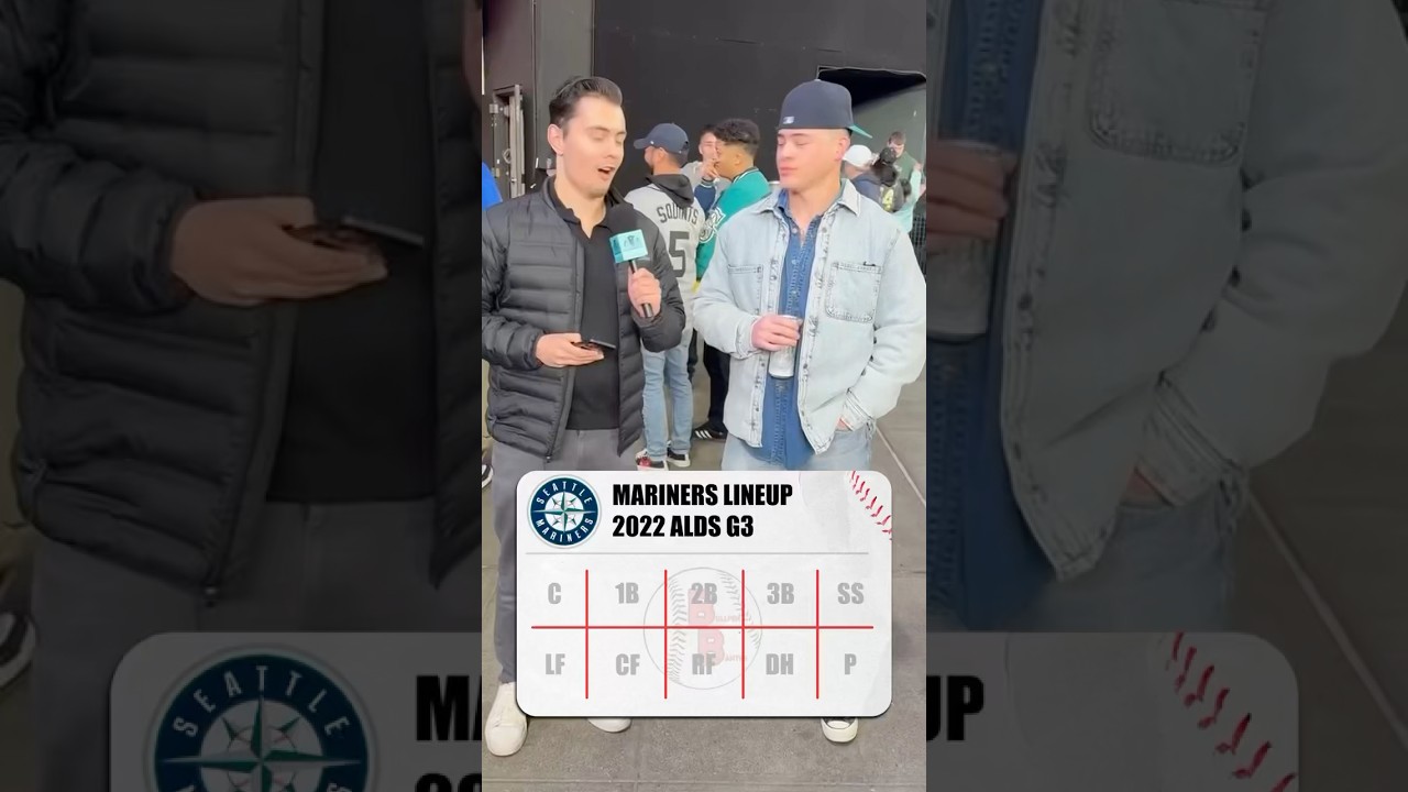 Mariners fan shows elite ball knowledge #mlb #mariners #baseball # ...
