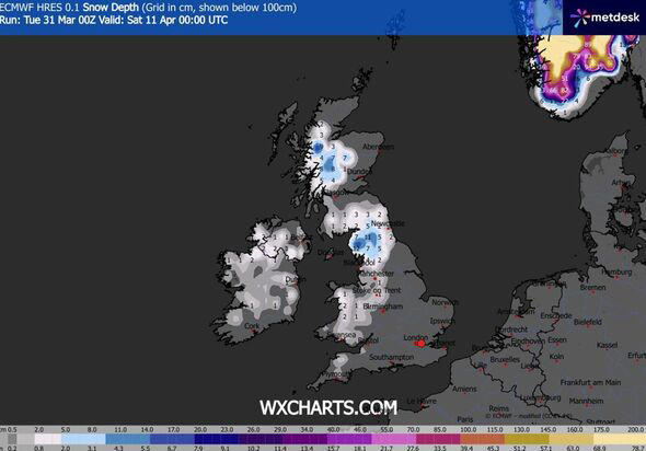 Snow maps show huge 48-hour blizzard burying 15 UK cities - full list