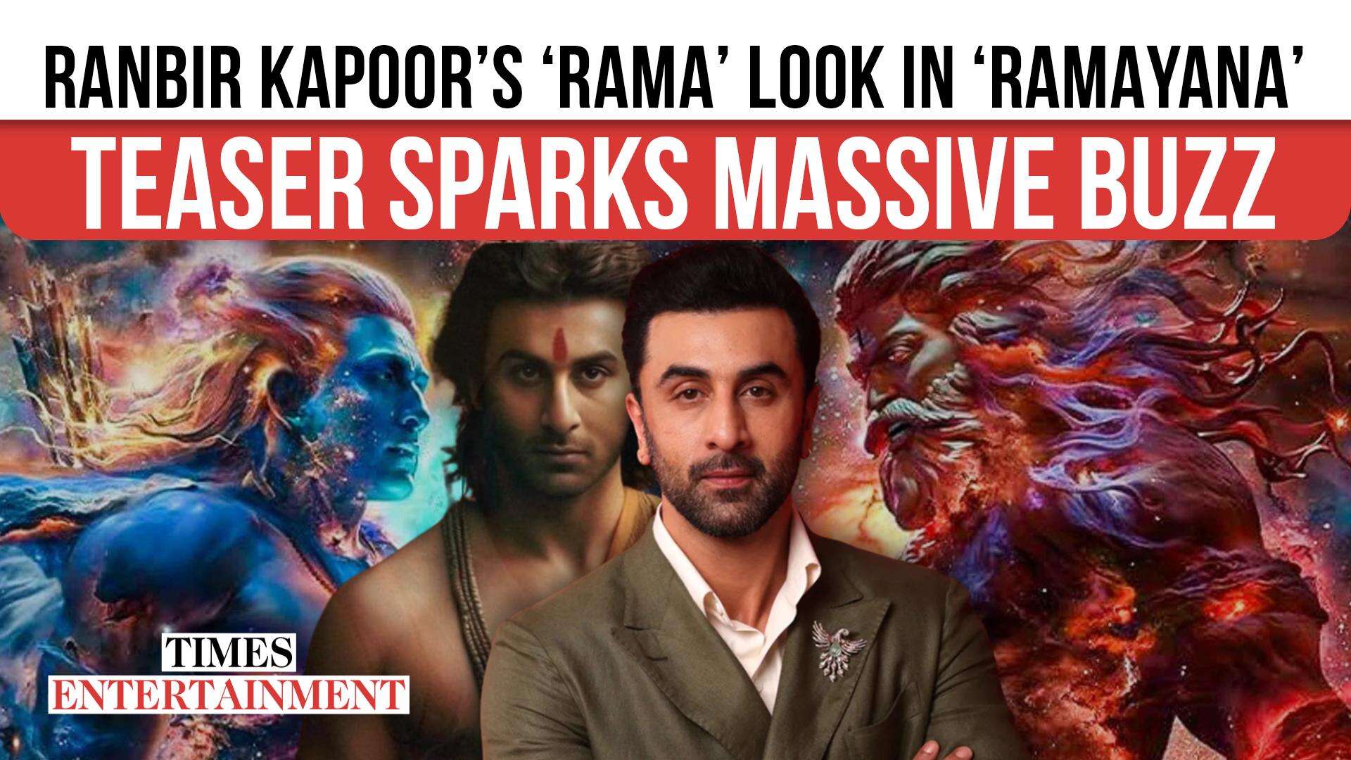 Ramayana teaser buzz explodes online; Ranbir Kapoor's Rama glimpse ...