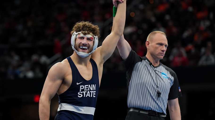 Penn State wrestling's Mitchell Mesenbrink expectedly earns prestigious ...
