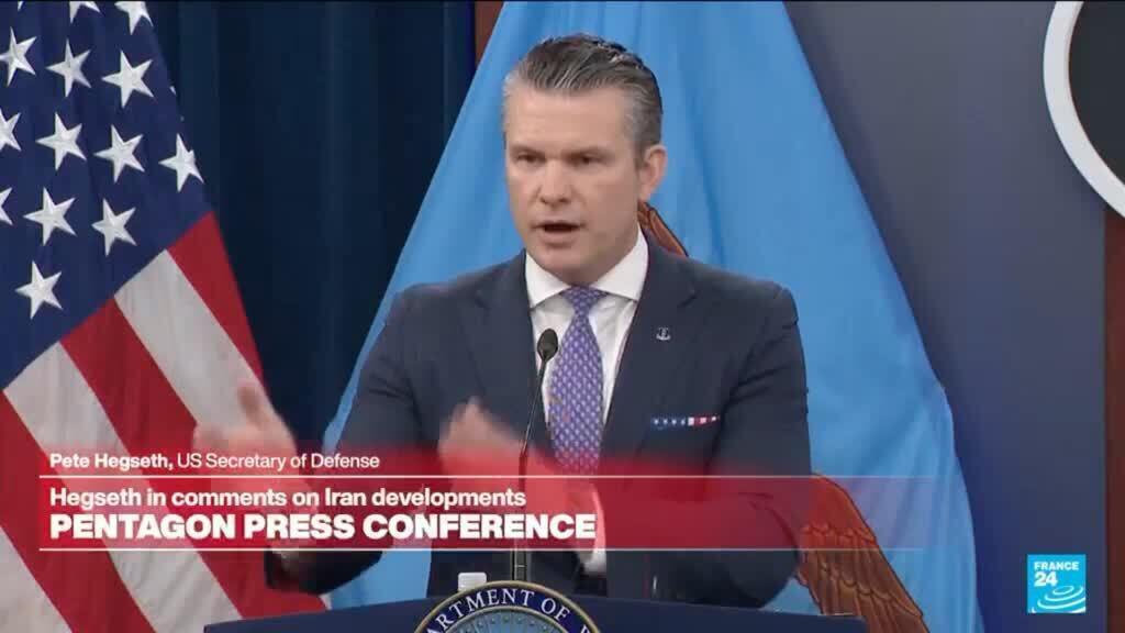 Replay: Pete Hegseth gives press conference on Iran war