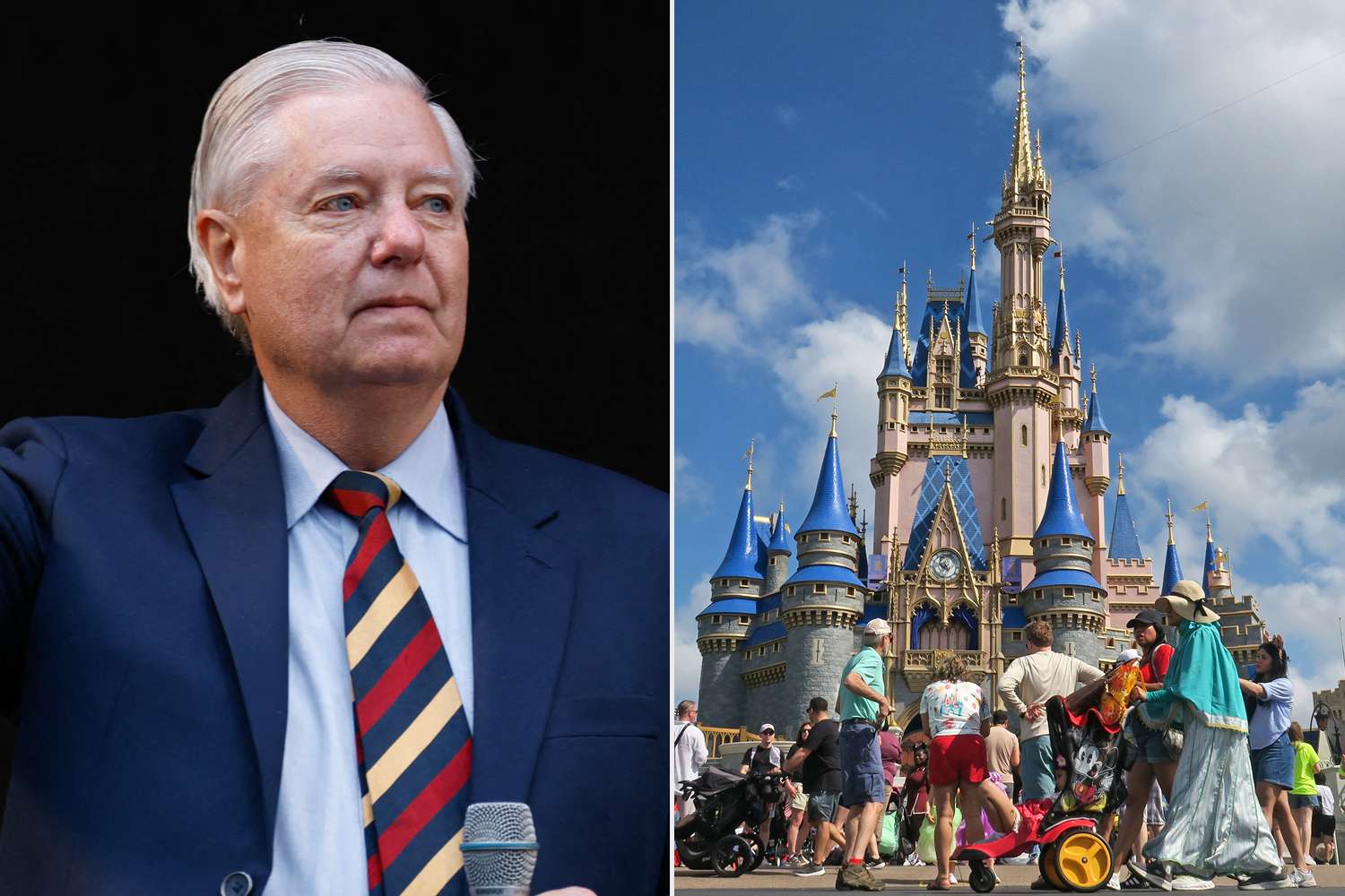 Lindsey Graham slammed for visiting Disney World amid partial ...