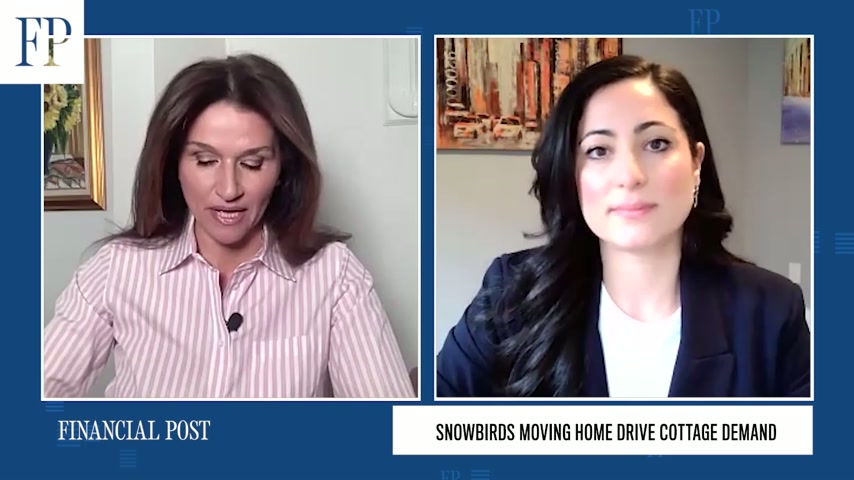 Snowbirds moving home drive cottage demand