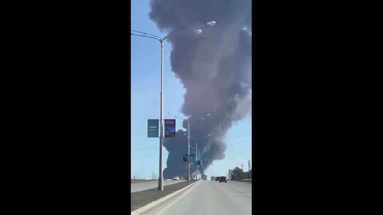 Two dead and dozens injured after fire at big Russian petrochemicals plant, company says<br><br>