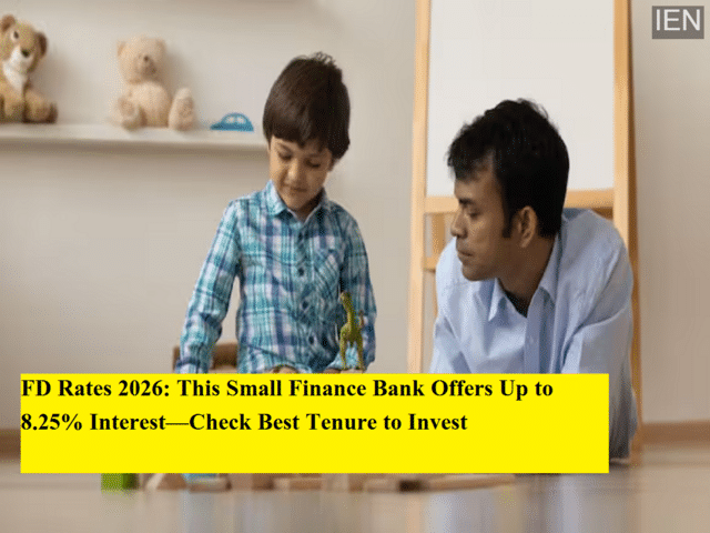 FD rates 2026: This small finance bank offers up to 8.25% interest ...