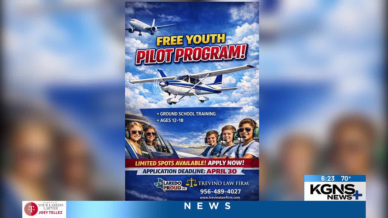 Free youth pilot program offers flight training to Laredo students