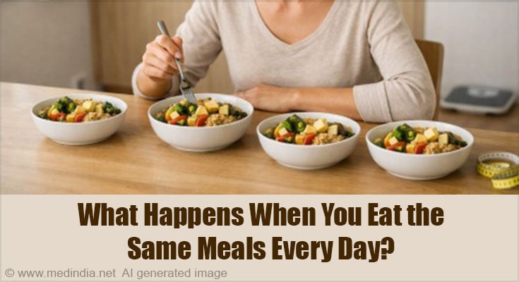 Repeating same meals daily may improve weight loss outcomes