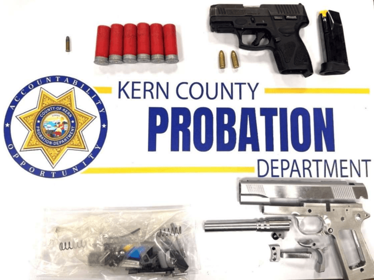 Taft man on probation arrested for allegedly possessing firearms, ammo ...
