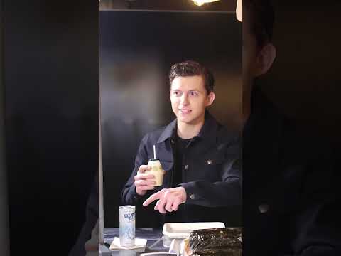 Tom Holland & friends try Korean street food for the first time!