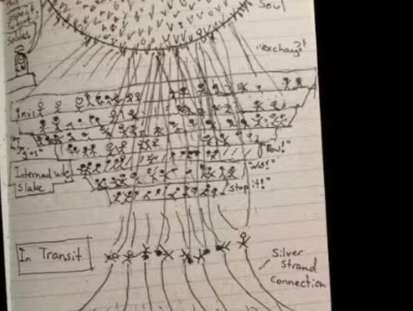 Hombre revivió tras ser declarado muerto y dibujó su experiencia en el “más allá”