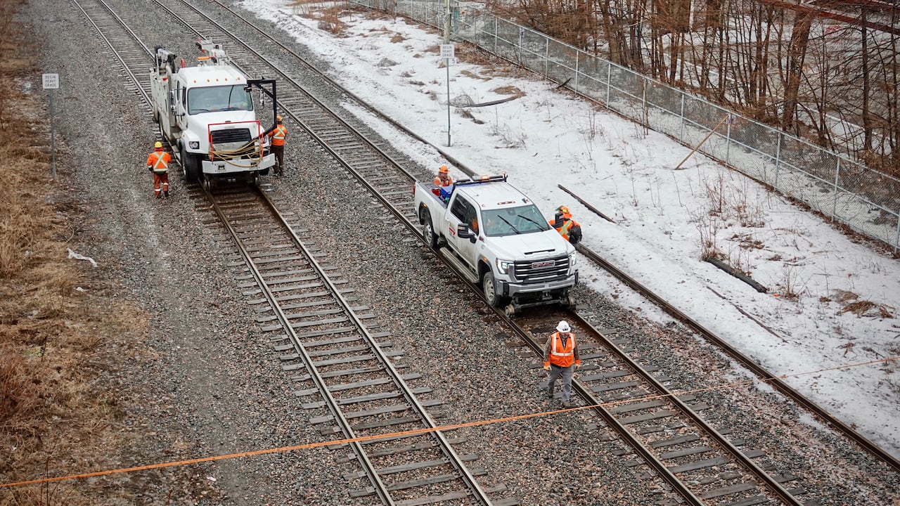 Pedestrian dies after being struck by train in Montreal