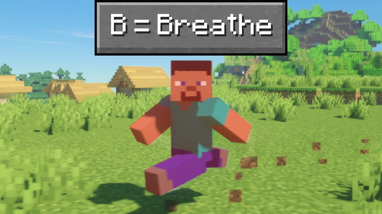 I made Minecraft controls way too realistic