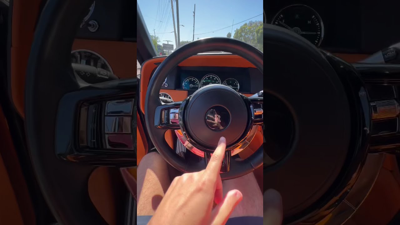 Rolls Royce Cullinan SUV POV: Exploring the logos inside