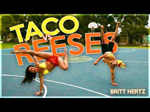 Partners perform extreme bodyweight workouts and challenging physical ...