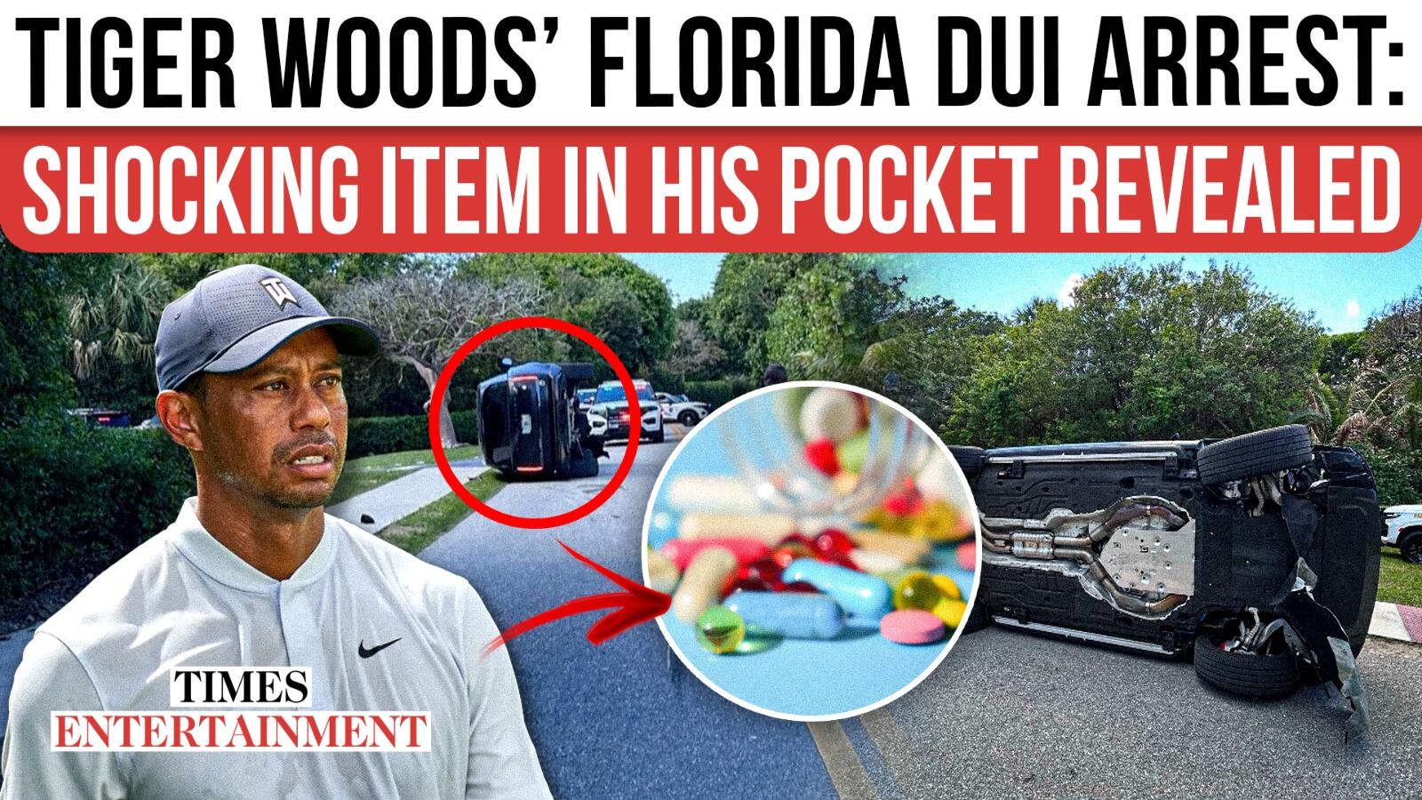 Tiger Woods pocket shock: Police reveal what was found in his pocket ...