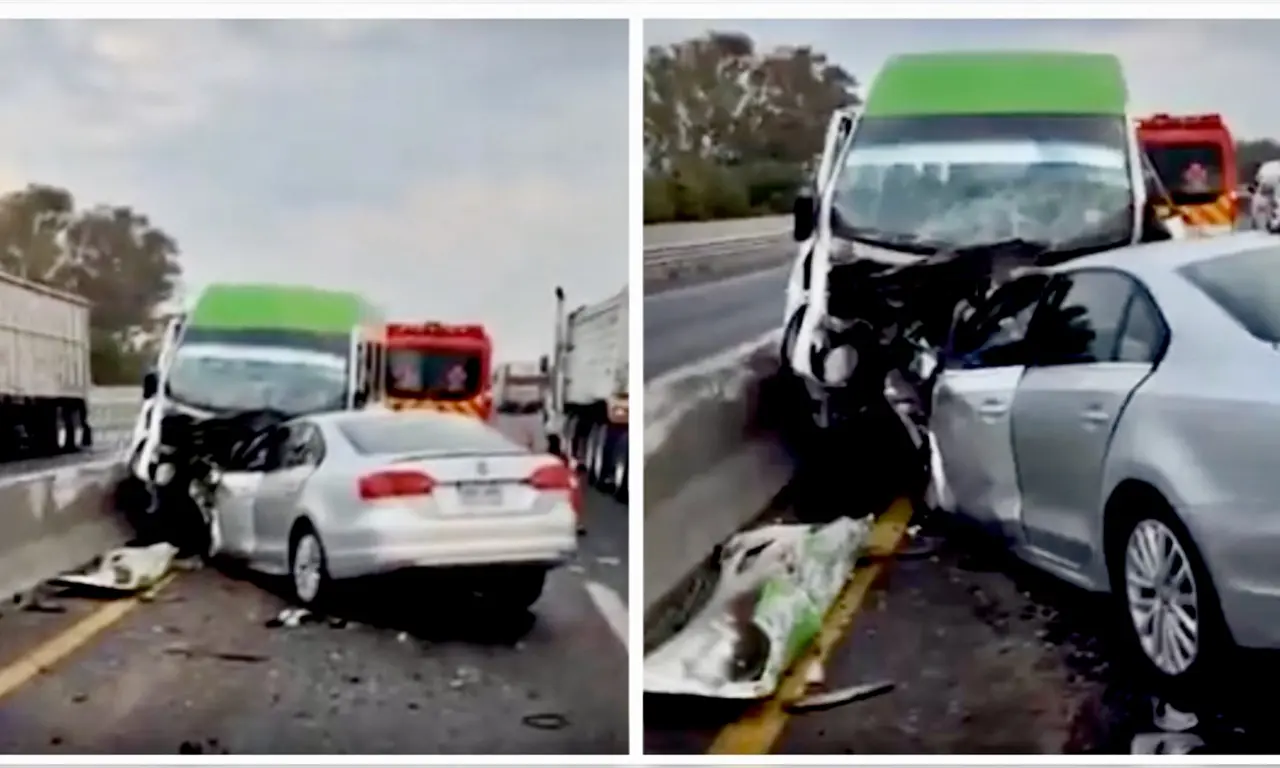 Chofer de combi mata a joven en el Circuito Exterior Mexiquense