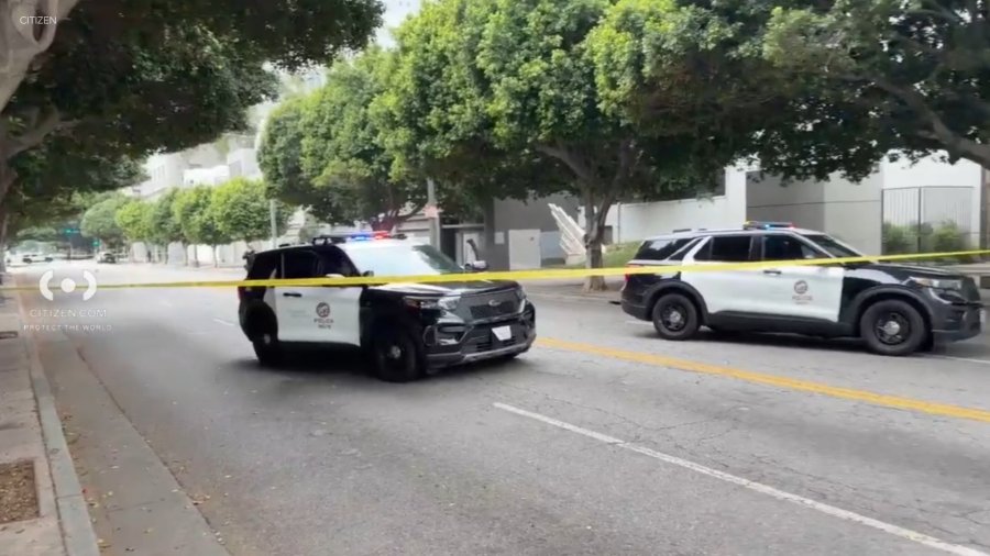 Police searching for suspect after woman stabbed in downtown LA<br>